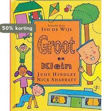 Groot en klein / De kinderbibliotheek - J. Hindley, Verzenden, Zo goed als nieuw, J. Hindley