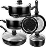 2dekans | CeraFusion Keramische Pannenset 10-delig -, Diversen, Levensmiddelen, Ophalen of Verzenden