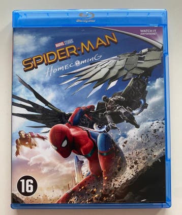 SPIDER-MAN HOMECOMING (BLURAY), Cd's en Dvd's, Blu-ray, Verzenden, Gebruikt