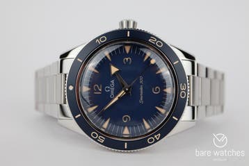 Omega Seamaster 300 Heritage 234.30.41.21.03.001 Full set, Staal, Gebruikt, Staal, Polshorloge