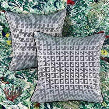 Fendi Casa - Nieuwe set van twee - Kussen