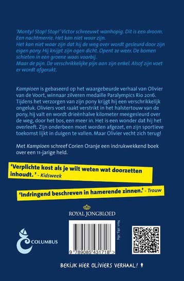 Kampioen 9789085431718 Corien Oranje, Verzenden, Gelezen, Corien Oranje