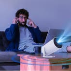 Mini Beamer 8K Smart Projector Android WiFi6 Bluetooth, Verzenden, Nieuw