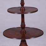Grote 18e eeuwse Dumb Waiter met drie roterende bladen No381, Ophalen of Verzenden
