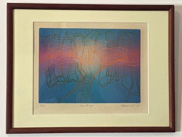Hector Saunier - (1936-2024) - Contretaglio - Gravure