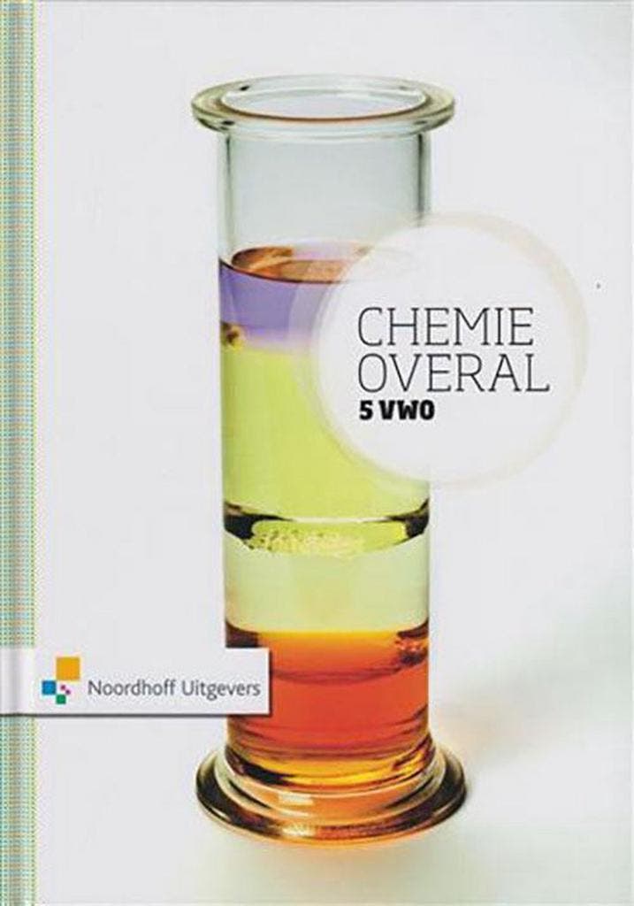 Chemie Overal 4e ed vwo 5 leerboek 9789011113800 Rhijn, Boeken, Schoolboeken, Zo goed als nieuw, Verzenden