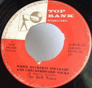 Single - The Bell Notes - White Buckskin Sneakers And Checke, Verzenden, Nieuw in verpakking