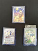 Pokémon - 3 Verzegelde kaart - Meowth CBB3C/ Snorlax PAF/, Nieuw