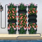 Zelfwaterende verticale wandplantenbak timer regensensor hui, Tuin en Terras, Verzenden, Nieuw