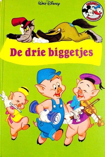 Disney Boekenclub Drie biggetjes - Disney, Verzenden, Gelezen