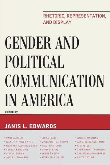 Gender And Political Communication In America 9780739131084, Verzenden, Gelezen, Janis L Edwards