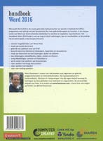 Handboek Word 2016 9789059408470 Peter Kassenaar, Verzenden, Zo goed als nieuw, Peter Kassenaar