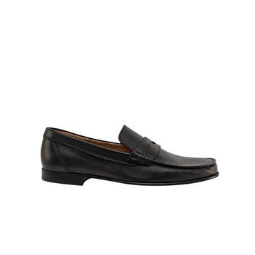 TESTONI - 6.5 UK - 40.5 IT - Bracciano Unlined Loafer, Nieuw