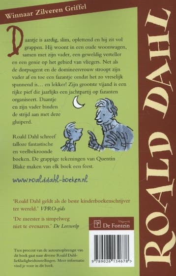 Daantje, de wereldkampioen / Daantje 9789026134678, Boeken, Verzenden, Gelezen, Roald Dahl