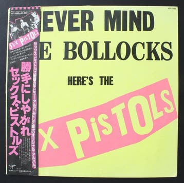 Sex Pistols - Never Mind The Bollocks (Japan) – 1982 Virgin, Nieuw in verpakking