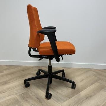 Tweedehand  Axia Ergonomische bureaustoel,  oranje, Gebruikt, Oranje, Ophalen of Verzenden, Bureaustoel