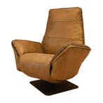 Relax stoel Esila van Chill Line nu met hoge showroomkorting, Verzenden, Minder dan 75 cm, Nieuw, Leer