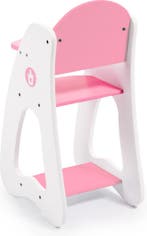 Bayer Design - Poppenstoel Princess World - Wit en Roze, Kinderen en Baby's, Speelgoed | Poppen, Ophalen of Verzenden, Zo goed als nieuw