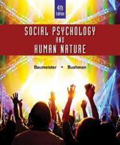 Social Psychology and Human Nature 9781305497917, Verzenden, Zo goed als nieuw