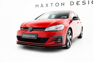 Maxton Frontspoiler V.3 Volkswagen Golf GTI / GTD Mk7, Verzenden