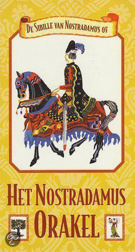 NOSTRADAMUS ORAKEL BOEK 9789063784362, Boeken, Esoterie en Spiritualiteit, Zo goed als nieuw, Verzenden