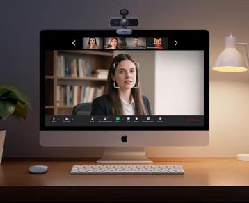 4K Webcam met Autofocus en Dual Mic USB PC Camera, Verzenden, Nieuw