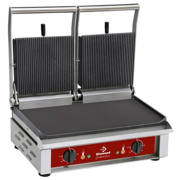 Contact-grill Dubbel, Geëmailleerde Platen, Ophalen of Verzenden, Nieuw in verpakking