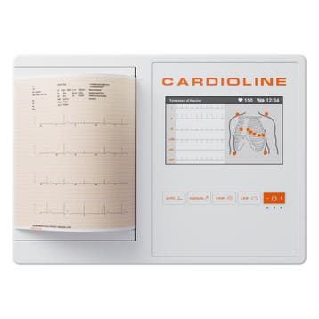Cardioline 200L - 7 inch touch screen 3-6-12 kanaals ECG +, Verzenden, Nieuw