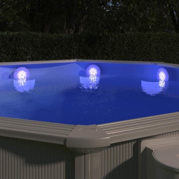 vidaXL Zwembadlamp drijvend LED met afstandsbediening, Tuin en Terras, Verzenden, Nieuw