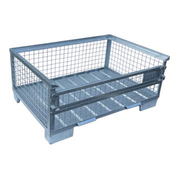 Gitterbox GB022 half thermisch verzinkt 1240 x 835 x 550 mm
