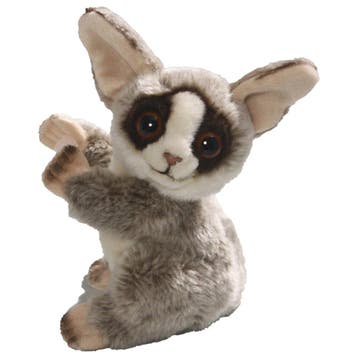 Carldick Galago knuffel - pluche - 18 cm - spookdiertje, Verzenden, Nieuw