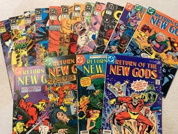 New gods (1971) 17 comics in range # 1 to 28! - No Reserve, Boeken, Nieuw
