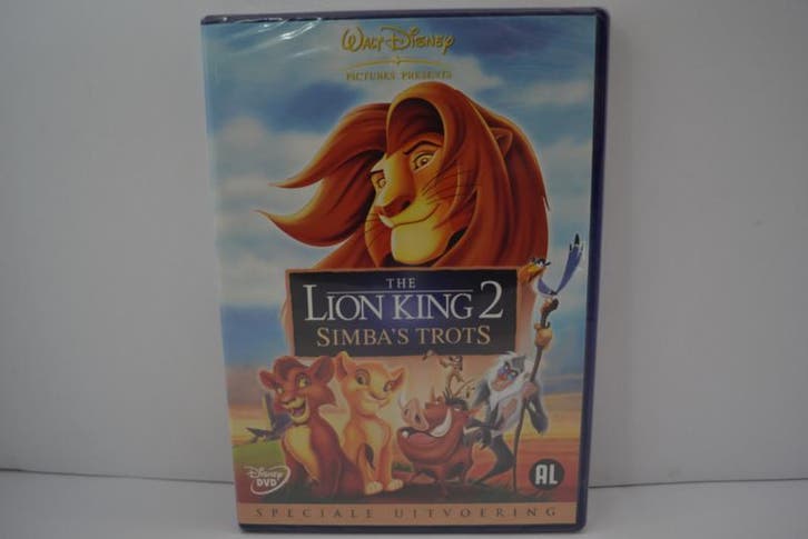 Walt Disney The Lion King 2 - Simbas Trots - NEW (DVD), Cd's en Dvd's, Dvd's | Overige Dvd's, Zo goed als nieuw, Verzenden