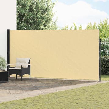 vidaXL Uittrekbaar Zijscherm 600 x 220 cm Polyester, Verzenden, Nieuw