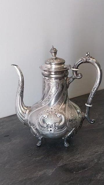 Victor SAGLIER - Theepot - Verzilverd