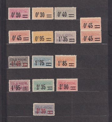 Frankrijk 1926 - zonder scharnier, met variatie,, Gestempeld
