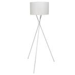 vidaXL Vloerlamp inclusief lampenkap wit, Verzenden, Nieuw