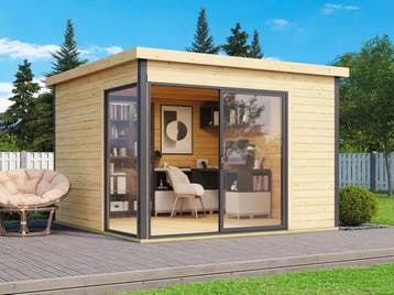 Tuinkantoor Domeo 1 300 x 300 cm, Tuin en Terras, Tuinhuizen, Nieuw