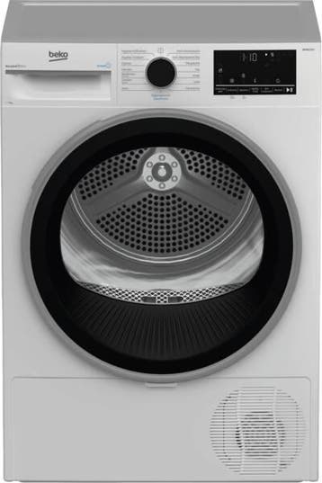Beko B5T68219 wasdroger Vrijstaand Voorlader 8 kg Wit549, Overige typen, Nieuw, Ophalen of Verzenden, Anti-kreukfase