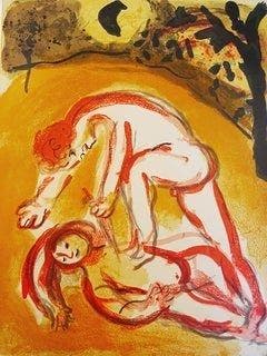 Marc Chagall (1887-1985) - Kain tötet Abel