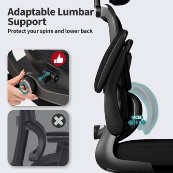Ergonomische Bureaustoel -  Office Chair - Gamestoel - Volwa, Verzenden, Zo goed als nieuw