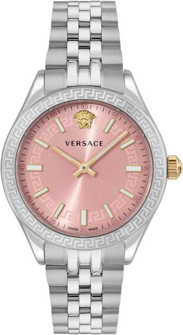 Versace VEHU01225 Hellenyium Lady dameshorloge 36 mm, Overige merken, Staal, Verzenden, Polshorloge