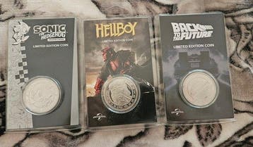Hellboy, Back to the Future, Sonic the Hedgehog - Universal, Nieuw