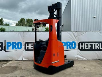 BT RRE140E (2016) met ergonomische kantelcabine MET VIDEO, 1000 tot 2000 kg, Elektrisch, Reachtruck, BT Toyota