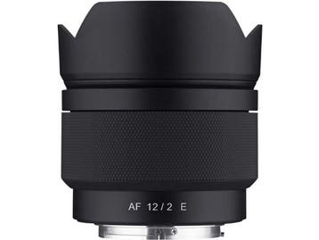 Samyang AF 12 mm F2.0 (geschikt voor Fujifilm XF) zwart, Verzenden, Nieuw