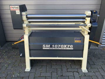 OSTAS SM 1070 x 76 plaatwals platenwals rollenwals, Nieuw