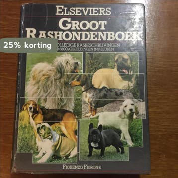 Elseviers groot rashondenboek - Fiorone 9789010015174, Verzenden, Gelezen, Fiorone