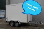 Verhuur van Vriesaanhanger koelcel  koelwagen koelaanhanger