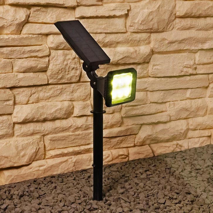 Solar LED prikspot Pulse met 2 lichtstanden - extra Warm Wit, Tuin en Terras, Buitenverlichting, Led, Minder dan 50 watt, Nieuw