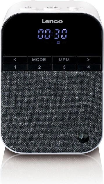 Speaker met Bluetooth - Afneembare stekker - Radio - Wit - L, Verzenden, Zo goed als nieuw